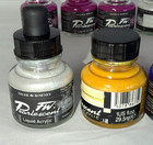 Daler Rowney Fw Pearlescent Liquid Acrylic Artists Ink - 11 Full Bottles