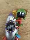 Matrix Looney Tunes Ornament Marvin The Martian On Merry Christmas Rocket