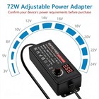 72w Power Supply 3 5v 24v Adjustable Variable Switching Ac dc Universal Adapter