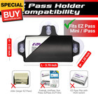 Ez Pass Holder For Windshield With Strong Suction     Secure Toll Pass Cover Fits 