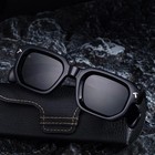 Polarized Sunglasses Men Uv400 Luxury Square Retro Driving Sun Glasses Classic S