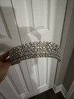 Silver Multicolor Rhinestone Jeweled Quince  era Crown