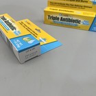 2 Pack Triple Antibiotic Ointment   Pain Relief 1 0 Oz Dual Action First Aid