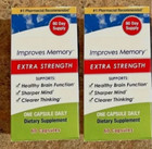 2 Pack Extra Strength - 120 Count 20mg Capsules New Free Shipping  Ship From Usa