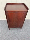 67871  Victorian Mahogany Sheet Music Cabinet With Shelves