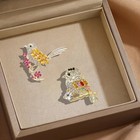 Sparkling Magpie Bird Brooch Pin-rhinestone Crystal Jewelry For Women Dress coat