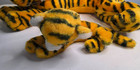Vintage Dakin Tiger Plush 1976 1977  Lot Of 2