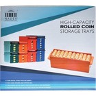 Nadex Coins Ncs8-1008 Rolled Coins Storage Boxes With Lockable Covers  ncs81008 