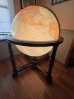 Replogle Globes The Diplomat 32    Blue Illuminated Heirloom Globe 1990s