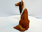 Ventage 1986 Homco Masterpiece Porcelain Collie Dog Figurine Lassie Excellent Co