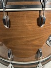 1976 Ludwig 14   x  24    Bass Drum Walnut Cortex 3 Ply  W  Rerings Shell 