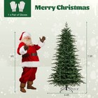 7 5 Ft Artificial Christmas Tree W 1162 Branch Tips 380 Led Lights 3 Timers