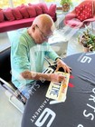 James Tolkan Inscribed Signed License Plate Back To The Future Mr Strickland Jsa