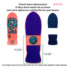 Die Cut Skateboard Grip Tape For Santa Cruz Rob Roskopp 3 Target Reissue