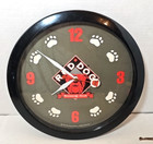 Red Dog Beer Round Wall Clock Beer Sign 11    1995 Plank Road Brewery Works