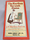 Vintage J f  Kurfees Paint Co  Louisville Ky   3  Paint Chip Sample Brochures