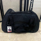 Dogline Carrier Bag Medium Black Mesh Soft-sided Dog Travel Tote 22x10x14
