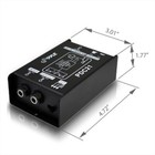 Pyle Premium Direct Injection Audio Box - 2 36  X 4 09  Passive Di Unit