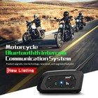 Pro   plus Motorcycle Helmet Bluetooth Intercom Headset With 800m Bt Interphone