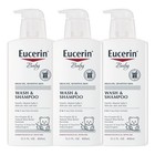 Gentle Tear-free Baby Wash And Shampoo  Unscented 13 5 Fl Oz Pump Bottle  3 Pack