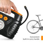 Bike Pump With Pressure Gauge Analog Electric Portable Air Pump For Bike  Car
