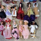 Antique Vintage Doll Collection Lot Of Some Handmade Mixed As Is