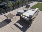 West Elm 4pc Outdoor Set W  Sofa  2 Chairs  Table - Local Pickup Only Dallas  Tx