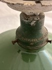 Vintage Spero 10  Green Porcelain Enamel Industrial Barn Light Cleveland