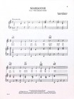 Marianne Sheet Music The Grand Tour 1978 Musical Flop Jerry Herman Joel Grey