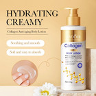 Collagen Milk Bleaching Face Body Cream Whitening Skin Moisturizing Lotion Light