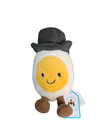 Jellycat  Amuseables  Boiled Egg  Groom  Stuffed Toy  5 5 Inches  Food Plush
