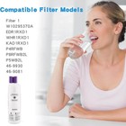 Edr1rxd1 Compatible Refrigerator Water Filter Replacement Premium Filtration