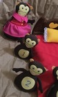 Marvel Education 5 Little Monkeys Jumping On The Bed Toy Set Plush Learning Game