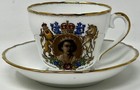 Vintage Queen Elizabeth Ii 1953 Coronation Adderley Fine Bone China Cup   Saucer