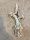 Vintage Cast Iron Fence Post Topper Gate Finial Cruciform Gothic Design