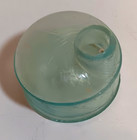 Antique Late 1800s Hand Blown Turtle igloo Shape Ink Bottle  Engraved  davids 