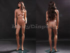 Female Fiberglass Mannequin Beautiful Face With Elegant Pose Style  mz-lisa8