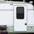 2 Pcs Rv Window modern Black Rectangular Rv Windows  Rv Vertical Slide Window