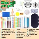 Mandala Dotting Tools Painting Kit - Rock Dot Paint Stencils Tool Set Art Craft