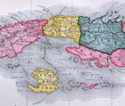 1881 Mcnally Railroad Map Cuba Havana Colon Santa Clara Matanzas Manzanillo