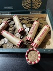 1- Wheat Penny Roll -50  Wheat Pennie   s-sealed Rolls-lincoln- Unknown Dates mint