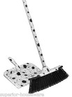 Superio Heavy Duty Black And White Splash Design Dustpan For Home  Kitchen  Etc 