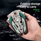 Multifunctional Folding Pliers Wire Stripper crimper Cable Cutter Pliers