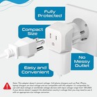 Ceptics Usa To Europe  Germany  Italy  France  Type G  E f  C Travel Adapter 3 P