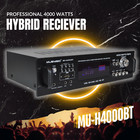 Professional 4000 Watts Hybrid Amplifier   Pre-amplifier   Receiver Mu-h4000bt