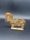 1940 Antique Cast Iron Shooting Gallery Target Arcade Amusement Fair Vintage