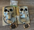 One Skull Door Knocker Heavy Metal Gothic Home Decor Haunted Manor  new 