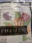 Nip Ehrman  tulip Square   Needlepoint Kit  8  X 8   16 Count  Very Rare Oop