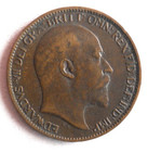 1905 Great Britain Farthing - High Quality Coin - Free Ship - Farthing Bin  3