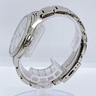 Seiko Selection Solar Watch Mens Radio Wave White Blue Dress Timepiece